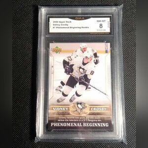 2005-06 Upper Deck Sidney Crosby Phenomenal Beginning NM-MNT 8 Near Mint RC #7